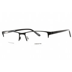 Liz Claiborne Men's Eyeglasses - Matte Black Metal Rectangular Frame | CB 254 003
