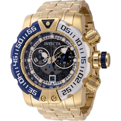 Invicta Men's Watch - Sea Hunter Chrono Transparent, Dark Blue, White Dial | 44853