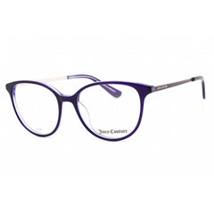 Juicy Couture Women's Eyeglasses - Violet Cat Eye Full Rim Frame | JU 207/G 0B3V 00