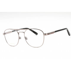 Gucci Men's Eyeglasses - Ruthenium/Black Metal Aviator Full Rim Frame | GG1290O 001
