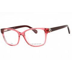 Kate Spade Women's Eyeglasses - Burgundy Full Rim Cat Eye Frame | REILLY/G 0LHF 00