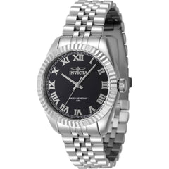 Invicta Women's Watch - Specialty Black Dial Silver Steel Bracelet Quartz | 47408