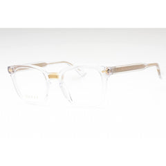 Gucci Unisex Eyeglasses - Crystal Acetate Square Shape Full Rim Frame | GG0184O 011