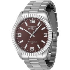 Invicta Men's Watch - Specialty Quartz Copper Dial Silver Tone Bracelet | 47452