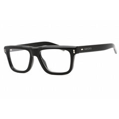 Gucci Men's Eyeglasses - Black Square Full Rim Plastic Frame | GG1525O 001