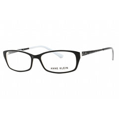 Anne Klein Women's Eyeglasses - Black Rectangular Full Rim Zyl Frame | AK5027 001
