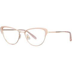Garrett Leight Women's Eyeglasses - Rose Gold-Pink Blush Cat Eye Frame | VISTA RG-PBL
