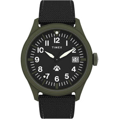 Timex Men's Watch - Expedition North Quartz Black Dial Fabric Strap Date | TW2W34400JR