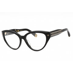 Philipp Plein Women's Eyeglasses - Shiny Black Plastic Cat Eye Frame | VPP052M 0700
