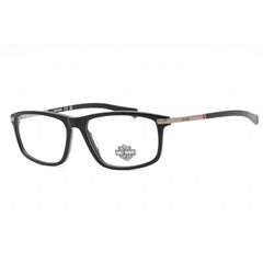 Harley Davidson Men's Eyeglasses - Shiny Black Plastic Rectangular Frame | HD0980 001