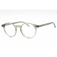 Tommy Hilfiger Men's Eyeglasses - Transparent Green Acetate Oval Frame | TH 1813 6CR