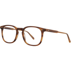 Garrett Leight Unisex Eyeglasses - Bio Blonde Tortoise Square Frame | RUSKIN BIO BTO
