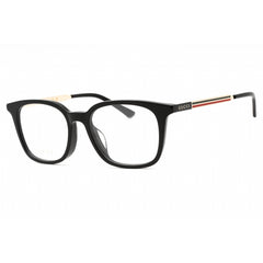 Gucci Men's Eyeglasses - Black Acetate Full Rim Square Frame Clear Lens | GG0831OA 001
