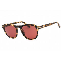 Tom Ford Men's Sunglasses - Shiny Light Tokyo Tortoise Frame Violet Lens | FT0931 56S