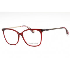 Christian Lacroix Women's Eyeglasses - Bordeaux Cat Eye Full Rim Frame | CL1104 214
