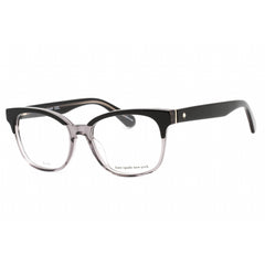 Kate Spade Women's Eyeglasses - Black Gray Plastic Cat Eye Frame | Carolanne 008A 00
