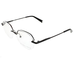 Kendall + Kylie Women's Eyeglasses - Black Metal Half Rim Frame | KKO169G VALERIE 605