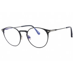 Tom Ford Men's Sunglasses - Matte Blue Metal Round Full Rim Frame | FT5798-B 091