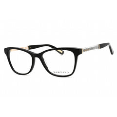 Guess By Marciano Women's Eyeglasses - Shiny Black Cat Eye Full Rim | GM0313-N 001