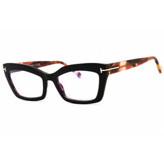 Tom Ford Women's Eyeglasses - Black/Other Acetate Cat Eye Full Rim | FT5766-B 005