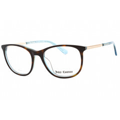 Juicy Couture Women's Eyeglasses - Havana Blue Cat Eye Plastic Frame | JU 191 0IPR 00