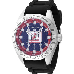 Invicta Men's Watch - NFL New York Giants Red and Blue Dial Silicone Strap | 47863