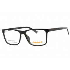 Timberland Men's Eyeglasses - Black Rectangular Acetate Full Rim Frame | TB1759 001