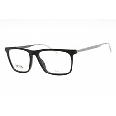 Hugo Boss Men's Eyeglasses - Black Ruthenium Plastic Rectangular | BOSS 1315 0284 00