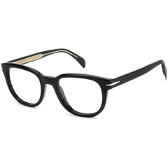 David Beckham Men's Eyeglasses - Black Acetate Oval Full Rim Frame | DB-7097 0807