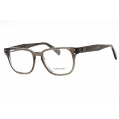 Salvatore Ferragamo Men's Eyeglasses - Transparent Grey Full Rim Frame | SF2924 020