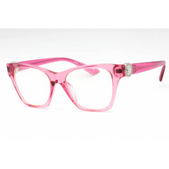 Versace Women's Eyeglasses - Transparent Pink Cat Eye Full Rim Frame | 0VE3341U 5421