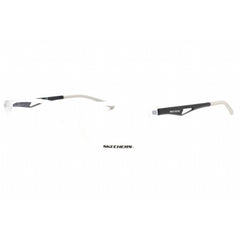 Skechers Men's Eyeglasses - Crystal Plastic Rectangular Full Rim Frame | SE3245 026