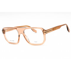 Marc Jacobs Men's Eyeglasses - Beige Plastic Square Frame Clear Lens | MARC 682 10A