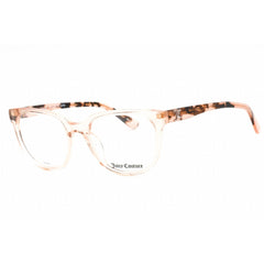 Juicy Couture Women's Eyeglasses - Crystal Pink Oval Plastic Frame | JU 199/G 03DV 00