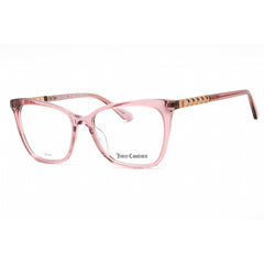 Juicy Couture Women's Eyeglasses - Crystal Mauve Cat Eye Frame | JU 240/G 02T2 00