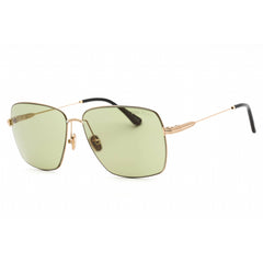 Tom Ford Unisex Sunglasses - Shiny Rose Gold Metal Square Shape Frame | FT0994 28N