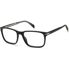 David Beckham Men's Eyeglasses - Black Acetate Full Rim Rectangular | DB-1063 0807