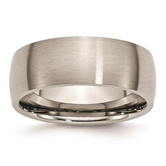 Titanium 8mm Brushed Band | TB26