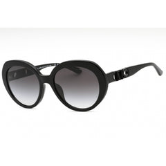 Michael Kors Women's Sunglasses - Black Plastic Oval Full Rim Frame | 0MK2214U 30058G