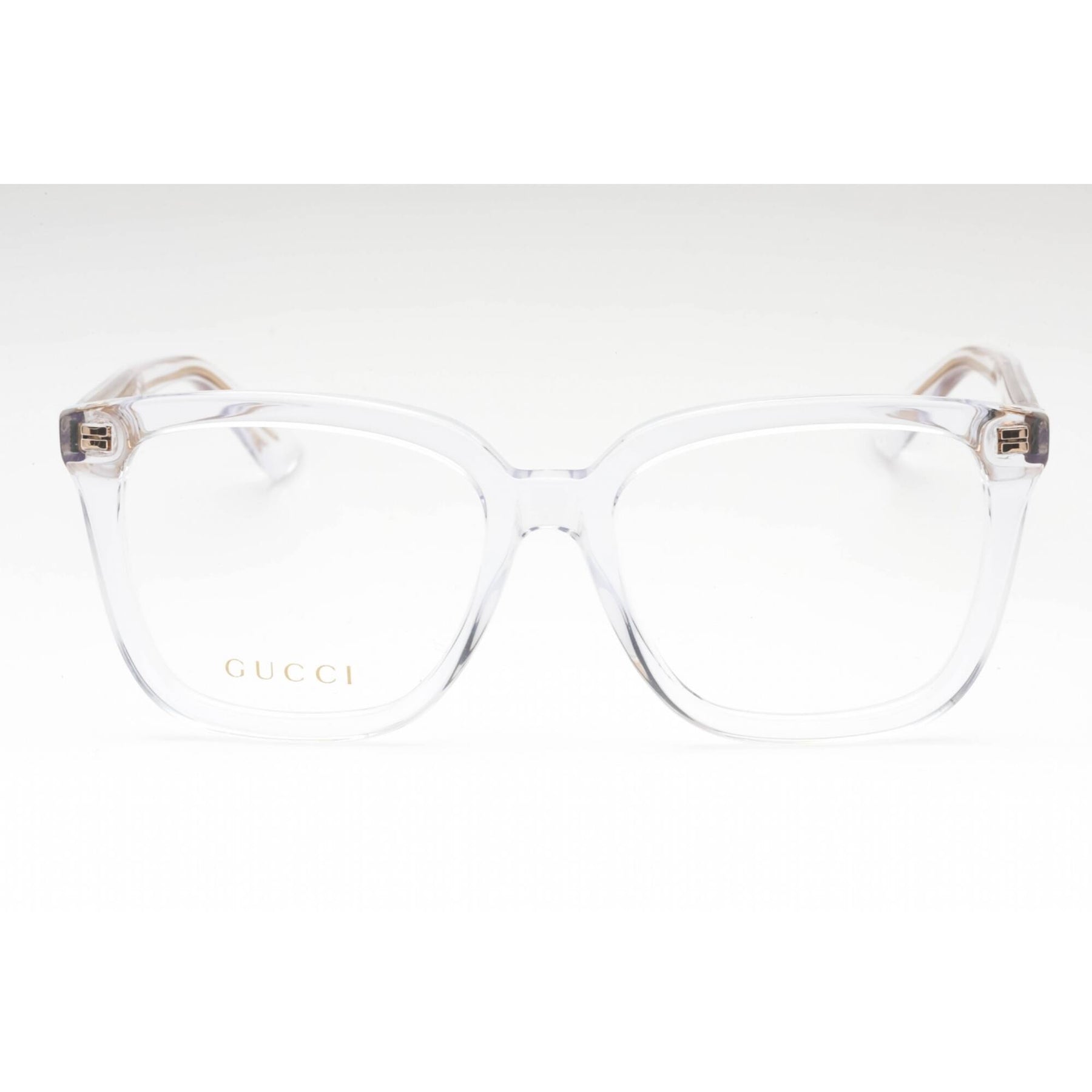 Gucci Women's Eyeglasses - Crystal Plastic Square Shape Full