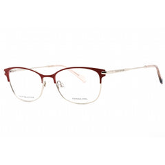 Tommy Hilfiger Women's Eyeglasses - Burgundy Metal Rectangular Frame | TH 1958 00AN 00