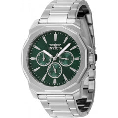 Invicta Men's Watch - Speedway Quartz Green Dial Stainless Steel Bracelet | 46844