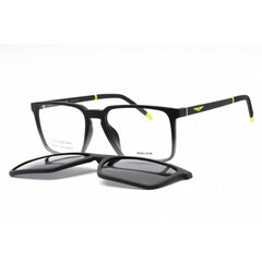 Police Men's Eyeglasses - Black Plastic Rectangular Shape Full Rim Frame | UPLL75 WT5P