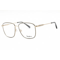 Pepe Jeans Men's Eyeglasses - Matte Light Gold Metal Butterfly Frame | PJ1416 407