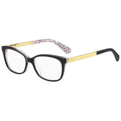Kate Spade Women's Eyeglasses - Black Pattern Red Frame | KATE SPADE JODIANN OUYY
