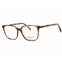 Gant Women's Eyeglasses - Dark Havana Plastic Square Shape Full Rim Frame | GA4150 052