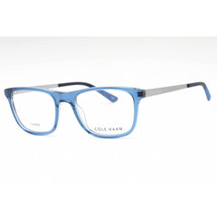 Cole Haan Men's Eyeglasses - Navy Crystal Rectangular Full Rim Frame | CH4056 416