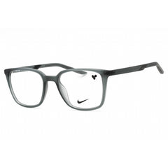 Nike Unisex Eyeglasses - Matte Dark Grey Plastic Square Full Rim Frame | NIKE 7259 034