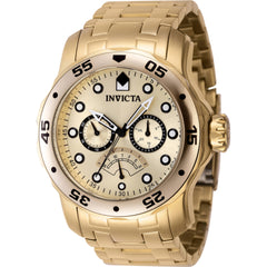 Invicta Men's Quartz Watch - Pro Diver Gold Tone/Black Rotating Bezel Bracelet | 46997