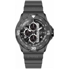 Invicta Men's Chronograph Watch - Coalition Forces Grey and Black Dial Strap | 46399